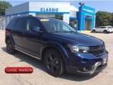 2018 Contusion Blue Pearl Dodge Journey Crossroad AWD #135139411