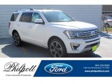 2019 White Platinum Metallic Tri-Coat Ford Expedition Limited #135154597