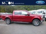 2019 Ruby Red Ford F150 Lariat SuperCrew 4x4 #135154563