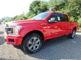 Race Red Ford F150 in 2019