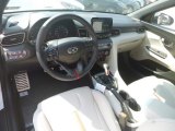 2020 Hyundai Veloster Turbo Ultimate Gray Interior