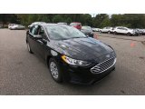 2019 Agate Black Ford Fusion S #135197660
