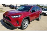 2019 Toyota RAV4 LE AWD Front 3/4 View