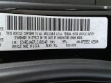 2020 Durango Color Code for DB Black - Color Code: PXJ