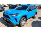 2019 Blue Flame Toyota RAV4 LE #135288362