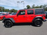 2020 Firecracker Red Jeep Wrangler Unlimited Sport 4x4 #135288113