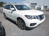 2018 Pearl White Nissan Pathfinder Platinum 4x4 #135288381