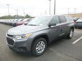 2020 Chevrolet Traverse LS AWD Front 3/4 View