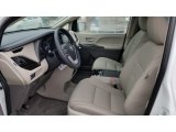 2020 Toyota Sienna XLE Dark Bisque Interior