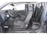 2020 GMC Canyon All Terrain Extended Cab 4WD Jet Black Interior