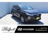 2020 Twilight Black Hyundai Santa Fe SE #135328761