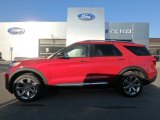 2020 Rapid Red Metallic Ford Explorer Platinum 4WD #135347849