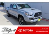 2019 Cement Gray Toyota Tacoma TRD Sport Double Cab 4x4 #135361011