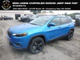 2020 Hydro Blue Pearl Jeep Cherokee Latitude Plus 4x4 #135360895