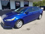 2013 Deep Impact Blue Metallic Ford Fusion SE #135383240
