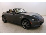 2016 Meteor Gray Mica Mazda MX-5 Miata Grand Touring Roadster #135383162