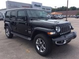 2020 Black Jeep Wrangler Unlimited Sahara 4x4 #135400384