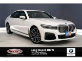 Alpine White BMW 7 Series in 2020