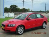 2007 Passion Red Volvo S40 2.4i #1347832