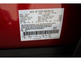 2020 Explorer Color Code for Rapid Red Metallic - Color Code: D4