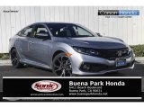 2019 Lunar Silver Metallic Honda Civic Sport Sedan #135449643