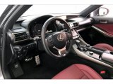 2019 Lexus IS 300 F Sport Rioja Red Interior