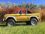 1970 Ford Bronco Yellow