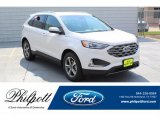 2019 White Platinum Ford Edge SEL #135469643