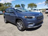 2020 Blue Shade Pearl Jeep Cherokee Limited 4x4 #135490369