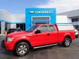 2012 Race Red Ford F150 STX SuperCab 4x4 #135490478