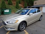 2017 White Gold Ford Fusion SE AWD #135490470