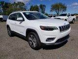 2020 Bright White Jeep Cherokee Limited 4x4 #135490378