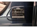 2020 GLA Color Code for Denim Blue Metallic - Color Code: 667