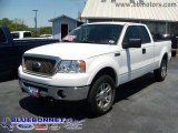 2008 Oxford White Ford F150 Lariat SuperCab 4x4 #13531325