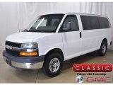 2009 Summit White Chevrolet Express LT 3500 Passenger Van #135515585