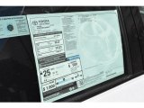 2020 Toyota Avalon TRD Window Sticker