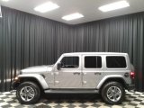 2020 Billet Silver Metallic Jeep Wrangler Unlimited Sahara 4x4 #135530221