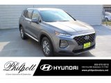 2020 Portofino Gray Hyundai Santa Fe SE #135530355