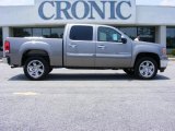 2009 Steel Gray Metallic GMC Sierra 1500 SLE Crew Cab #13523551