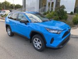 2019 Blue Flame Toyota RAV4 LE #135548896