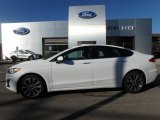 2020 Oxford White Ford Fusion SE AWD #135549079