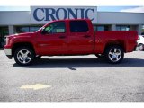 2009 Fire Red GMC Sierra 1500 SLE Crew Cab #13523533