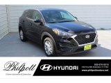 2020 Black Noir Pearl Hyundai Tucson SE #135570709
