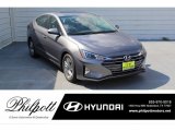 2020 Machine Gray Hyundai Elantra Value Edition #135570707