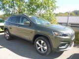 Olive Green Pearl Jeep Cherokee in 2020