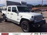 2020 Bright White Jeep Gladiator Overland 4x4 #135592240