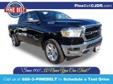 2020 Diamond Black Crystal Pearl Ram 1500 Big Horn Crew Cab 4x4 #135619623
