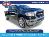 2020 Diamond Black Crystal Pearl Ram 1500 Big Horn Crew Cab 4x4 #135619621