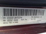 2019 Challenger Color Code for Octane Red Pearl - Color Code: PRV