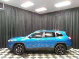 2020 Hydro Blue Pearl Jeep Cherokee Altitude 4x4 #135657796